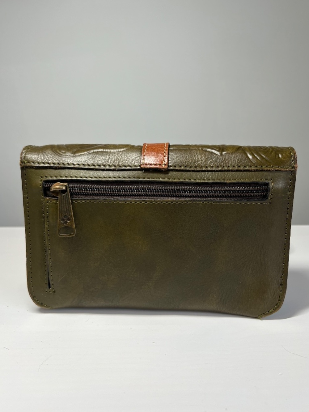 Patrica Nash Torri Olive Crossbody Bag - - Picture 2 of 7